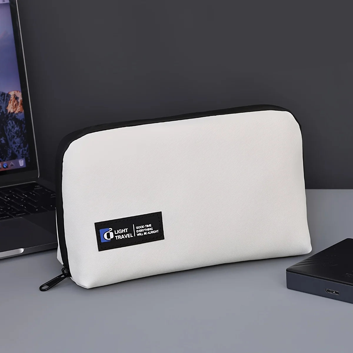Portable Data Cable Storage Bag Mouse Headphones Power Bank Digital Accessories Organizer Bag Business Travel Makeup Bags