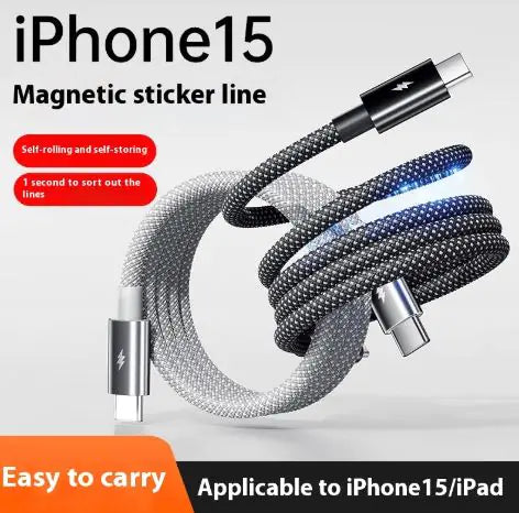 Cable de Carga con Bobina Magnética