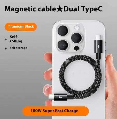 Cable de Carga con Bobina Magnética